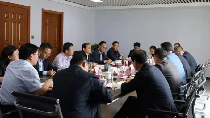 定西市市委副書記、市長(zhǎng)戴超一行到訪甘肅文旅集團(tuán)