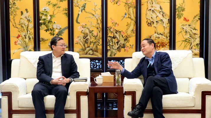 中國銀行甘肅省分行黨委書記、行長王峰一行到訪甘肅文旅集團(tuán)
