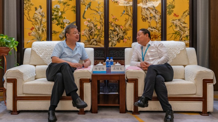 中鐵十七局集團有限公司黨委書記、董事長陳宏偉一行到訪甘肅文旅集團